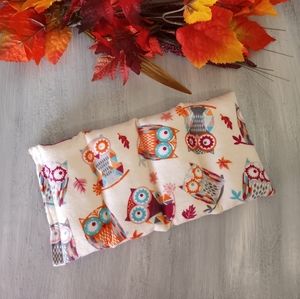Microwavable Heating Pad Autumn Owls #1
